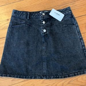 Black High Waisted Skirt